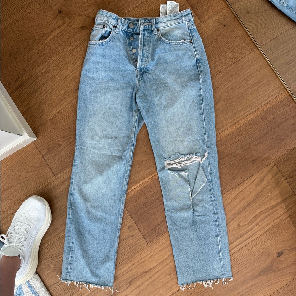Zara Denim Blue Jeans 4